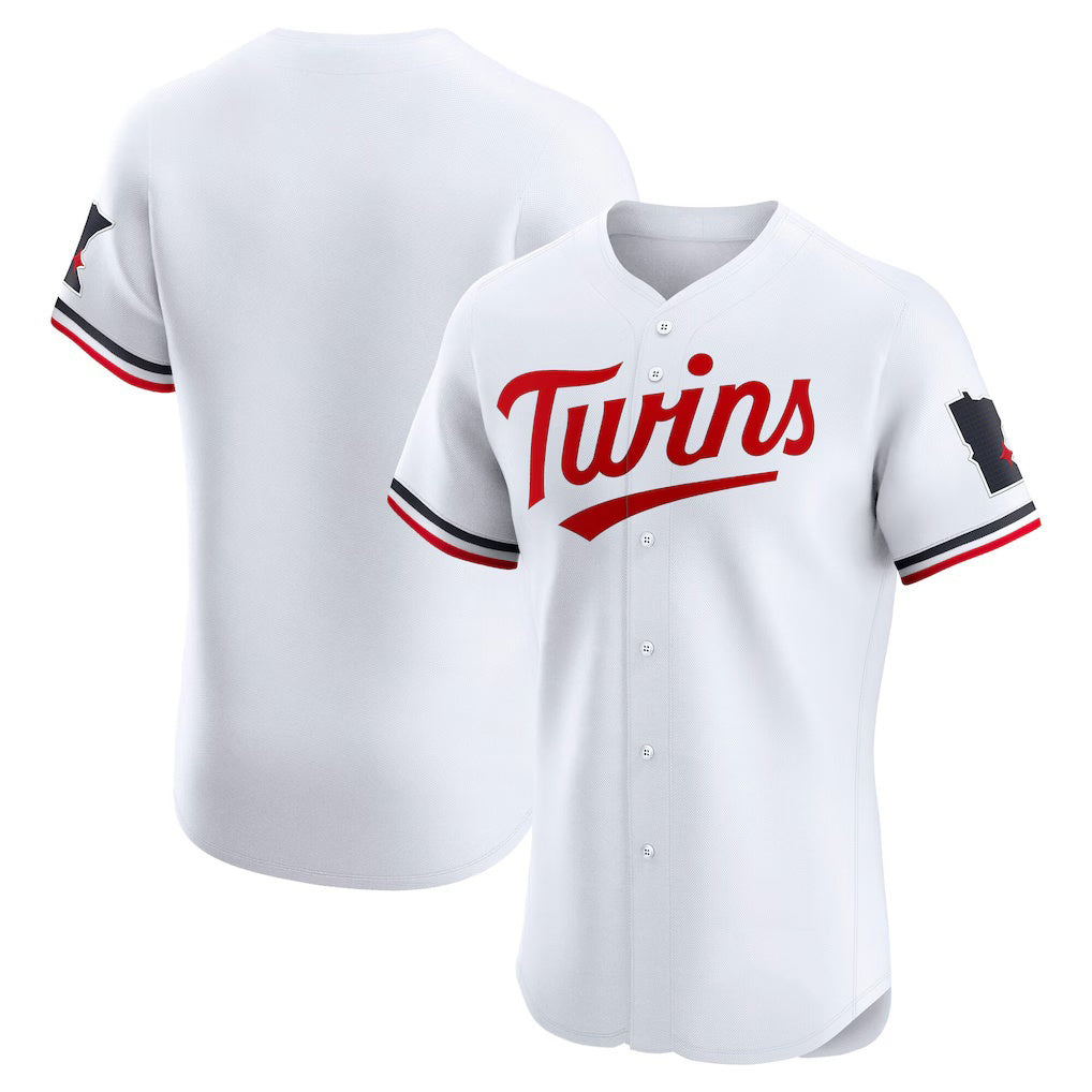 Minnesota Twins White AmberGomez Home Elite Jersey