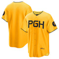 Pittsburgh Pirates Gold AmberGomez City Connect Replica Jersey