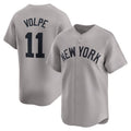 New York Yankees #11 Anthony Volpe Gray AmberGomez Away Limited Player Jersey