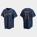 San Diego Padres #71 Josh Hader Navy AmberGomez Cooperstown Collection Jersey