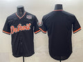 Detroit Tigers Blank Navy AmberGomez 2026 Alternate USA 250' Patch Vapor Premier Limited Stitched Jersey