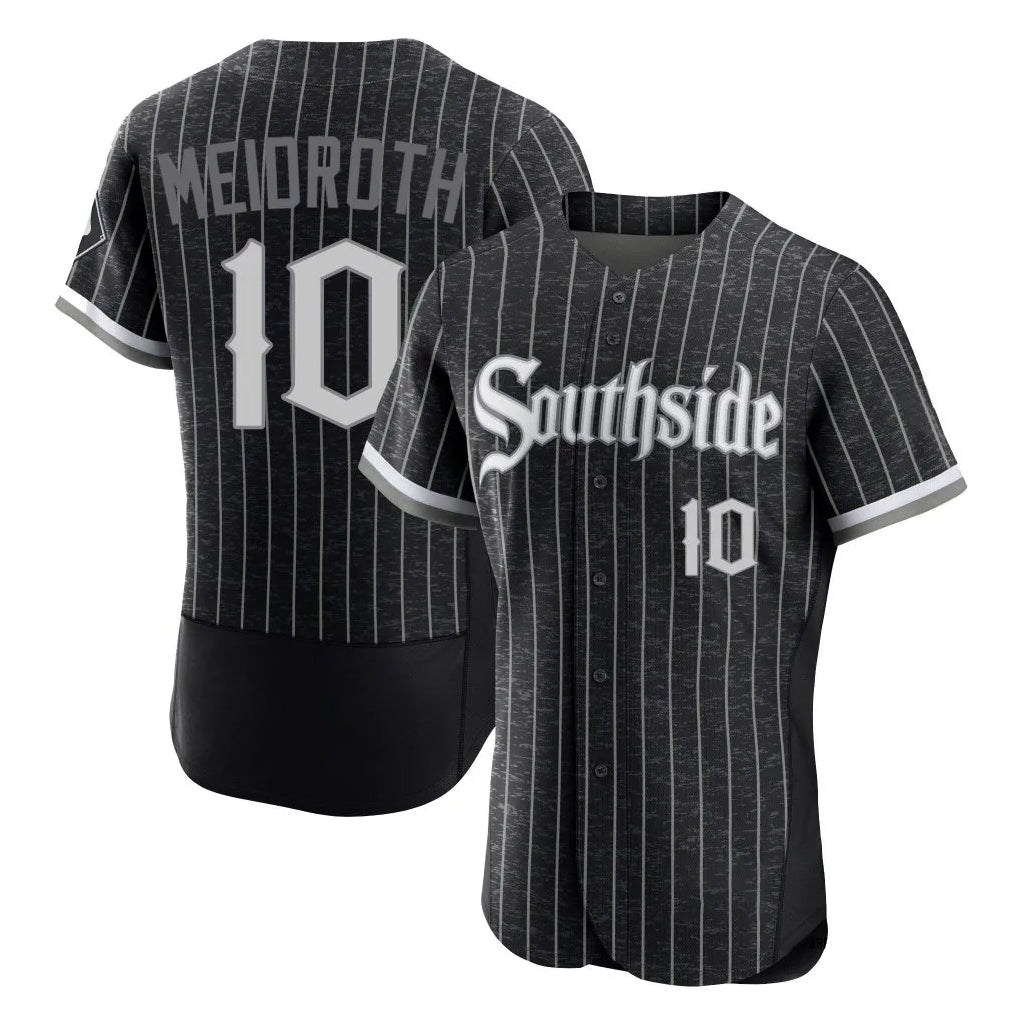 Chicago White Sox #10 Chase Meidroth Player Black AmberGomez City Connect Limited Elite Home Stitched Jerseys