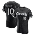 Chicago White Sox #10 Chase Meidroth Player Black AmberGomez City Connect Limited Elite Home Stitched Jerseys