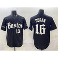 Boston Red Sox #16 Jarren Duran Black AmberGomez Gothic Vapor Limited Stitched Jersey
