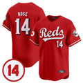 Cincinnati Reds #14 Pete Rose Player Red AmberGomez Vapor Premier Limited Home Stitched Jerseys