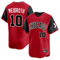 Chicago White Sox #10 Chase Meidroth Player Red AmberGomez City Connect Limited Home Stitched Jerseys
