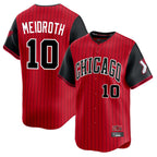 Chicago White Sox #10 Chase Meidroth Player Red AmberGomez City Connect Limited Home Stitched Jerseys