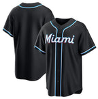 Miami Marlins Blank 2026 Black AmberGomez Out Stitched Jersey