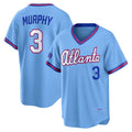 Atlanta Braves #3 Dale Murphy Powder Blue AmberGomez 2026 City Connect Stadium Jersey