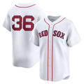 Boston Red Sox #36 Triston Casas White AmberGomez Home Limited Player Jersey