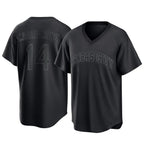 Kansas City Royals #14 Jac Caglianone Player Black AmberGomez Fashion Game Stitched Jerseys
