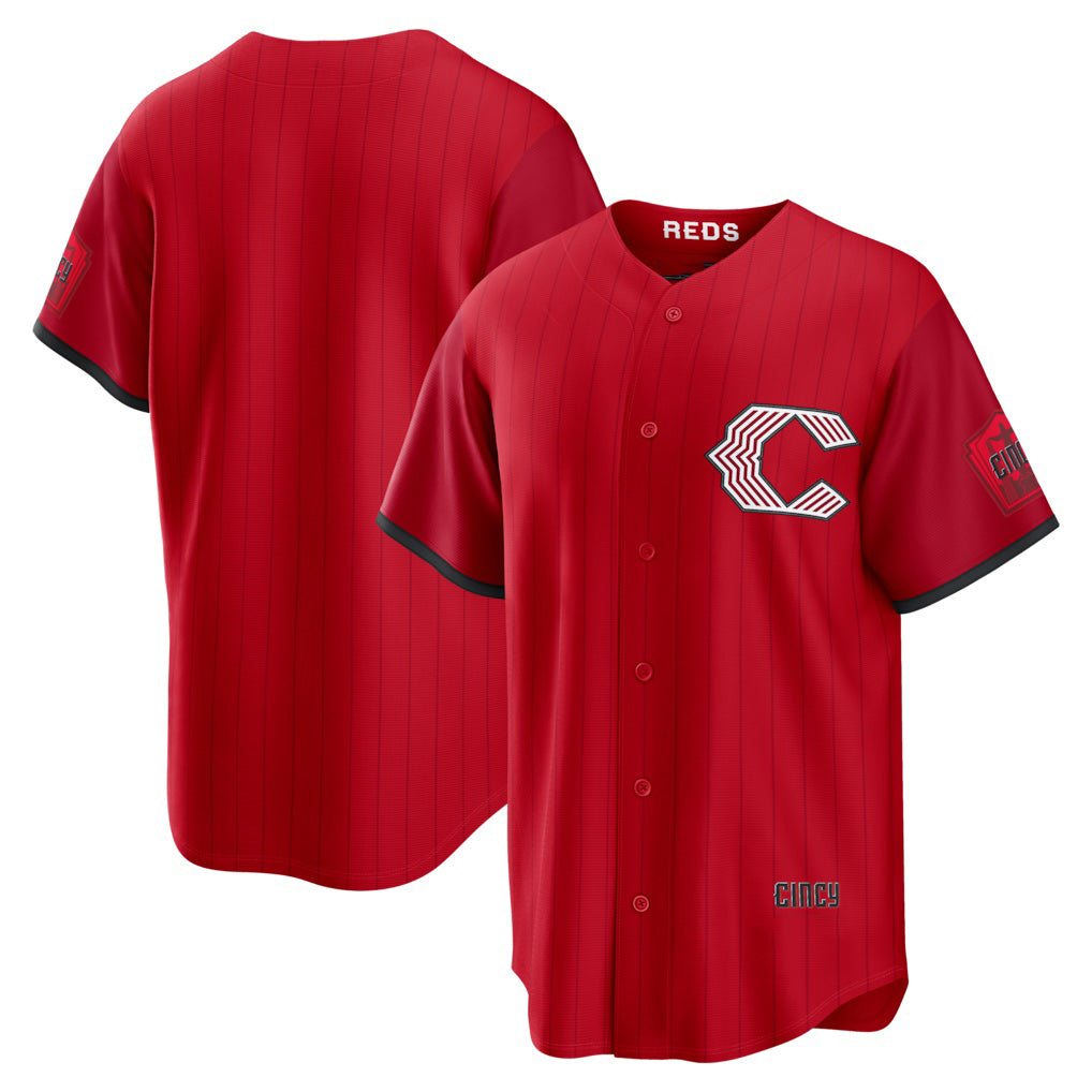 Cincinnati Reds Red AmberGomez 2026 City Connect Stadium Jersey