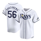 Tampa Bay Rays #56 Randy Arozarena White AmberGomez Home Limited Stitched Jersey