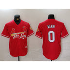 St. Louis Cardinals #0 Masyn Winn Red AmberGomez 2024 City Connect Limited Stitched Jersey