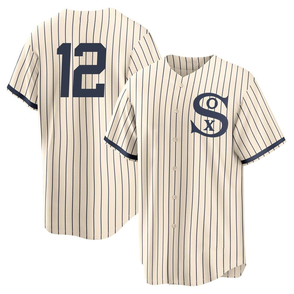Chicago White Sox #12 Colson Montgomery Player Cream AmberGomez Field of Dreams Home Game Stitched Jerseys