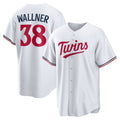 Minnesota Twins #38 Matt Wallner White AmberGomez Home Replica Jersey