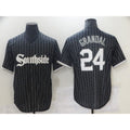 Chicago White Sox #24 Grandal City Edition Black AmberGomez Game 2021 Jerseys