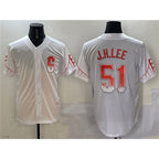 San Francisco Giants #51 Jung Hoo Lee White AmberGomez City Connect Cool Base Stitched Jersey