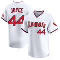 Los Angeles Angels #44 Ben Joyce Player White AmberGomez T-shirt Home Limited Stitched Jerseys