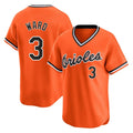 Baltimore Orioles #3 Taylor Ward Player Orange AmberGomez T-shirt Limited Home Game Stitched Jerseys