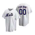 Custom New York Mets White AmberGomez Stitched Cool Base Home Jersey