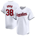 Cleveland Guardians #38 Steven Kwan White AmberGomez Home Limited Stitched Jersey1