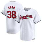 Cleveland Guardians #38 Steven Kwan White AmberGomez Home Limited Stitched Jersey1