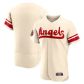 Los Angeles Angels Blank Player Cream AmberGomez City Connect Limited ELite Home Stitched Jerseys