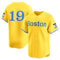 Boston Red Sox #19 Roman Anthony Gold AmberGomez City Connect Limited Jersey