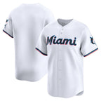 Miami Marlins White AmberGomez Home Limited Jersey