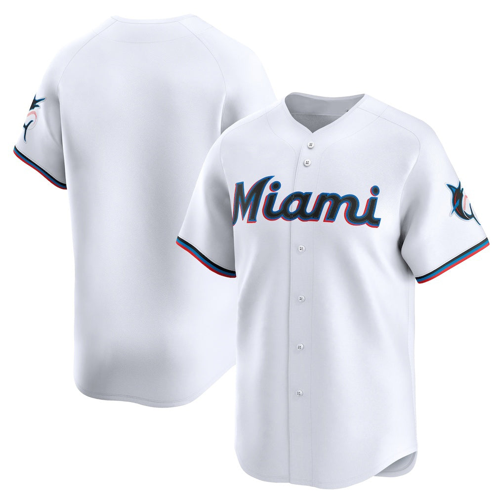 Miami Marlins White AmberGomez Home Limited Jersey