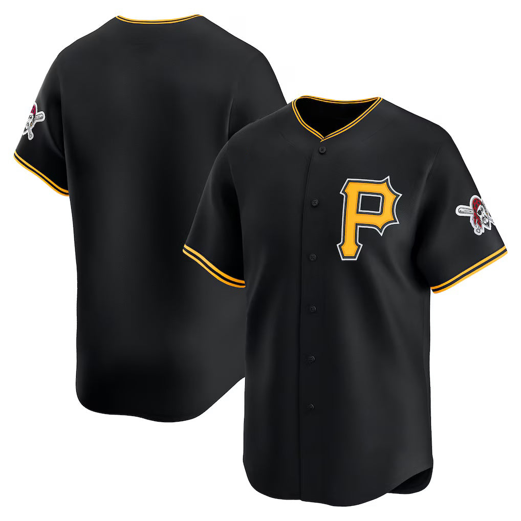 Pittsburgh Pirates Black AmberGomez Alternate Limited Jersey
