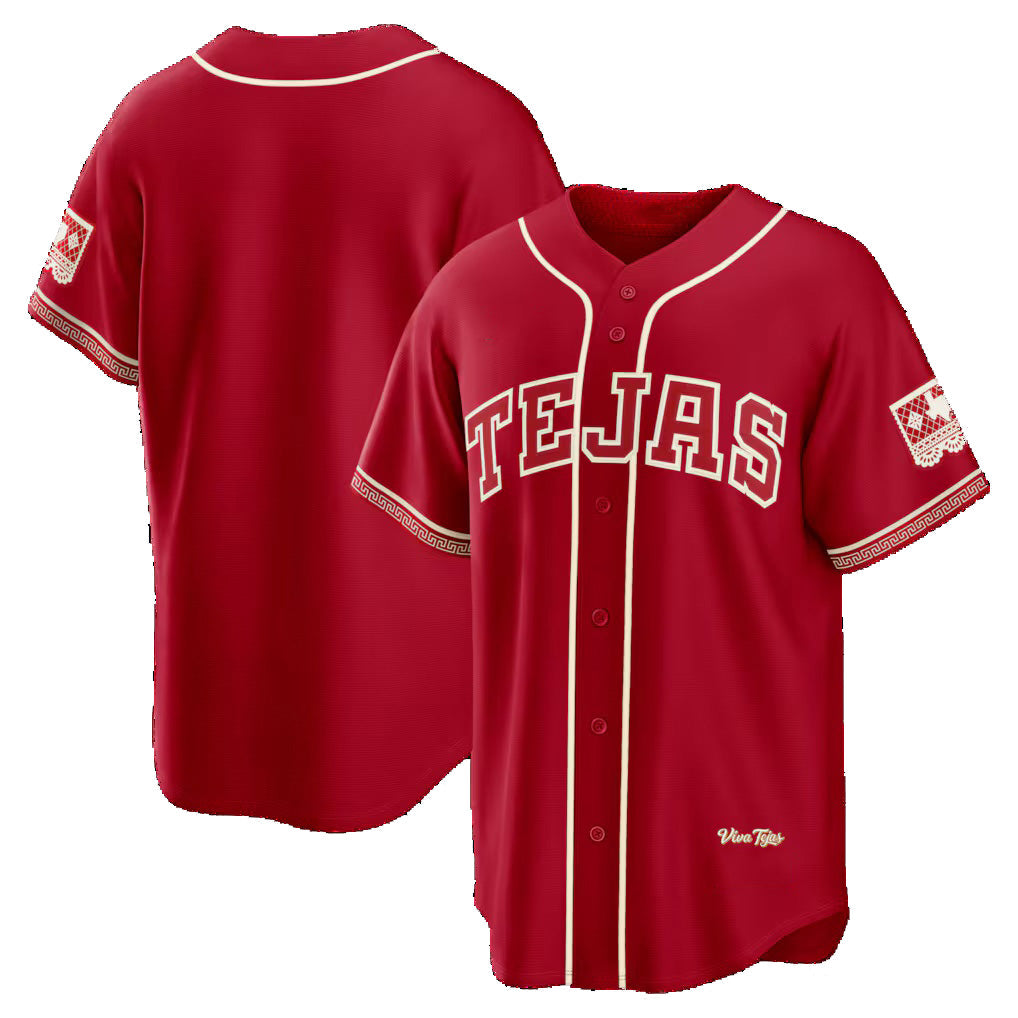 Texas Rangers Red AmberGomez 2026 City Connect Stadium Jersey