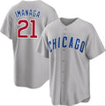 Chicago Cubs #21 Sh¨­ta Imanaga Gray AmberGomez Cool Base Stitched Jersey