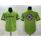 Houston Astros Team Big Logo Green AmberGomez 2025 City Connect Limited Stitched Jersey
