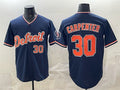 Detroit Tigers #30 Kerry Carpenter Navy AmberGomez 2026 Alternate Vapor Premier Limited Stitched Jersey