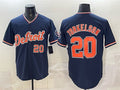 Detroit Tigers #20 Spencer Torkelson Navy AmberGomez 2026 Alternate Vapor Premier Limited Stitched Jersey