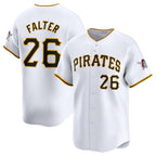 Pittsburgh Pirates #26 Bailey Falter White AmberGomez Home Limited Stitched Jersey