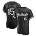 Chicago White Sox #15 Sean Newcomb Player Black AmberGomez City Connect Limited Elite Home Stitched Jerseys