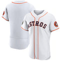 Houston Astros Blank White AmberGomez 2022 World Series Flex Base Stitched Jersey