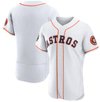 Houston Astros Blank White AmberGomez 2022 World Series Flex Base Stitched Jersey