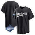 Los Angeles Dodgers Blank Player Black AmberGomez Pitch Fashion World Series Meet T-shirt Stitched Jerseys