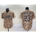 San Diego Padres #23 Fernando Tatis Jr Camo AmberGomez Stitched Cool Base Jerseys