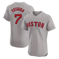 Boston Red Sox #7 Masataka Yoshida Player Gray AmberGomez Road Limited Elite Home Game Stitched Jerseys1