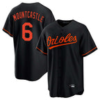 Baltimore Orioles #6 Ryan Mountcastle Player Black AmberGomez Home Game Stitched Jerseys