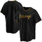 Pittsburgh Pirates Black AmberGomez Alternate Replica Team Jersey
