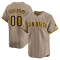 Custom San Diego Padres Sand AmberGomez Alternate Limited Jersey