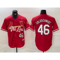 St. Louis Cardinals #46 Paul Goldschmidt Red AmberGomez 2024 City Connect Limited Stitched Jersey