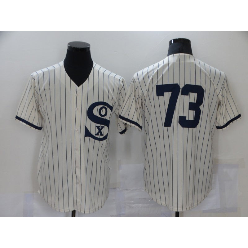 Chicago White Sox #73 Yermin Mercedes 2021 Cream AmberGomez Field of Dreams Cool Base Stitched Jersey