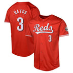 Cincinnati Reds #3 Ke'Bryan Hayes Player Red AmberGomez 2026 City Connect Limited Home Stitched Jerseys